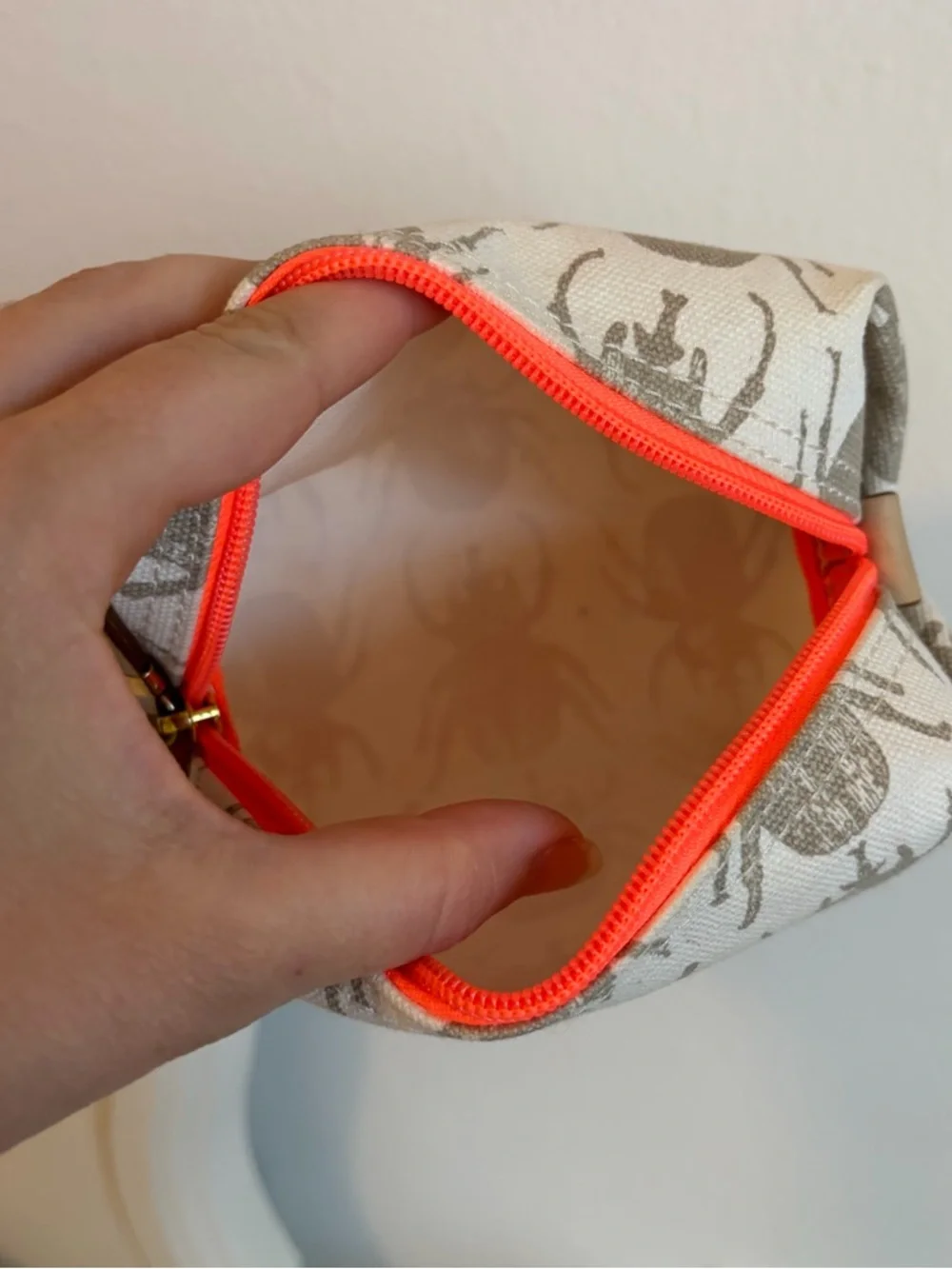 India Hicks Lucky Beetle Cosmetic Bag